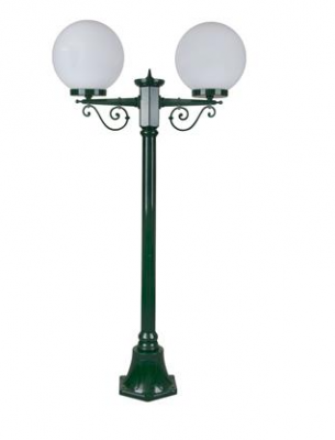 SIENA 2LT 1.4M 300MM OPAL POSTLIGHT GREEN